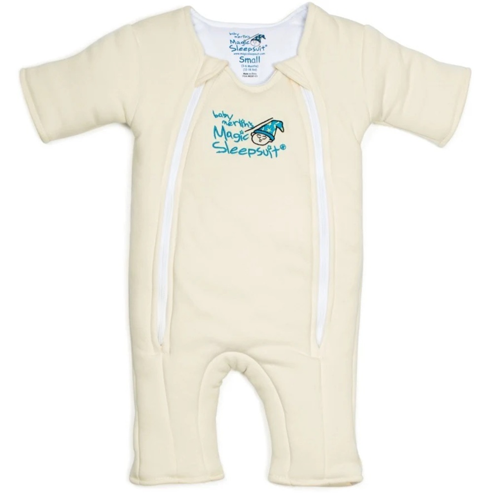 Size small baby Merlin’s magic sleep suit / sleep sack - pale yellow